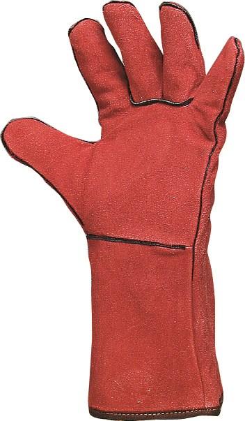 SODISE - Paire de gants soudeur en croûte de cuir - Protection thermique EN420 - EN388_0
