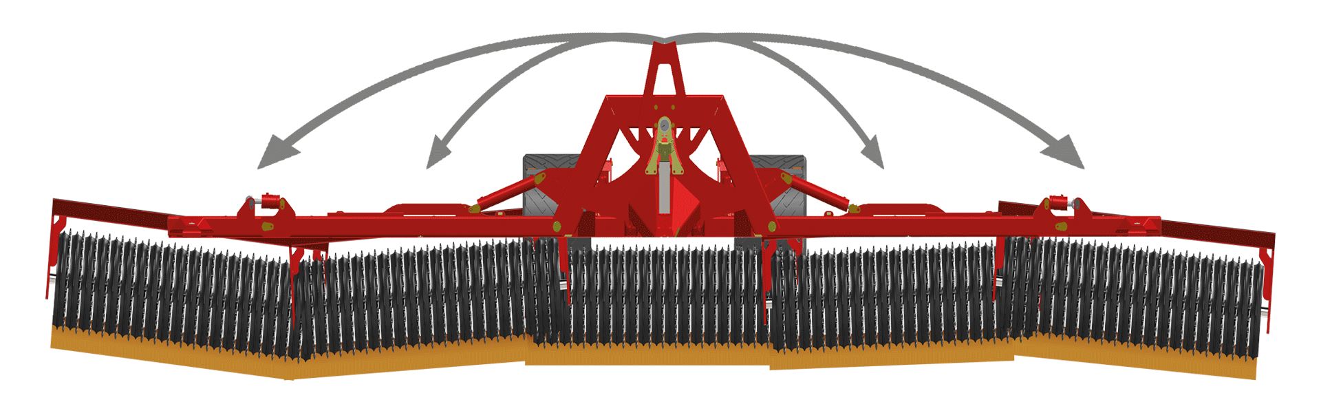 Tip-Roller XL - Rouleau agricole HE-VA - largeur 12,30 à 15,30 m - système SAT et options personnalisables_0