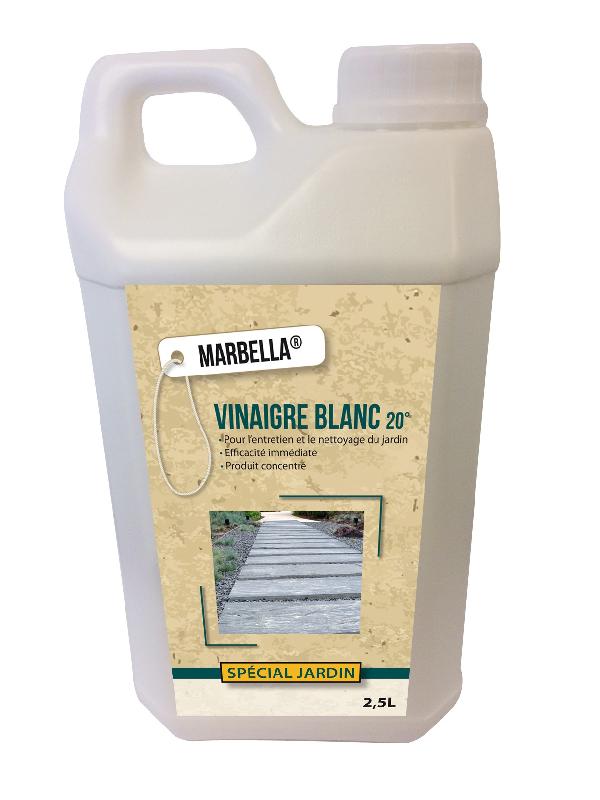 Vinaigre d'alcool 20° - Nettoyant multi-usage naturel - Désherbeur et détartreur - 2.5L - Réf : 560018_0