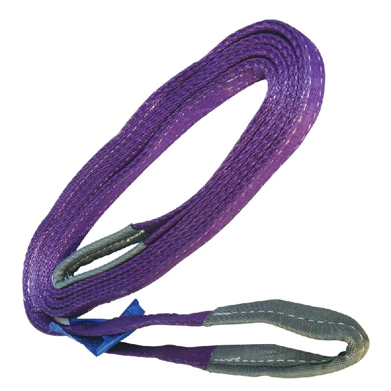 Élingue de levage 1 tonne 1 m - Silverline 633720 - polyester résistant avec yeux renforcés_0