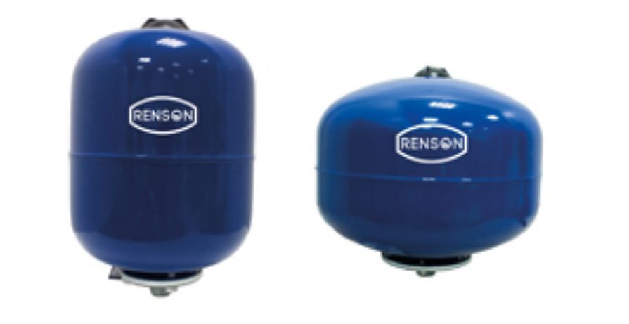 980288 Réservoir à vessie - Renson International - 8 litres - Acier peint - Pression max 10 bars_0
