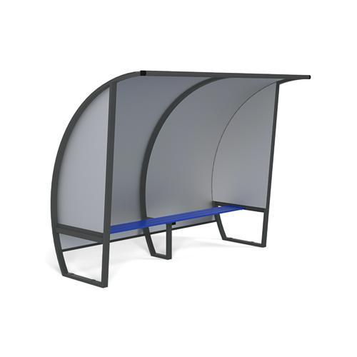 ABRI DE TOUCHE TOUT EN ALUMINIUM HAUTEUR 2M BANC