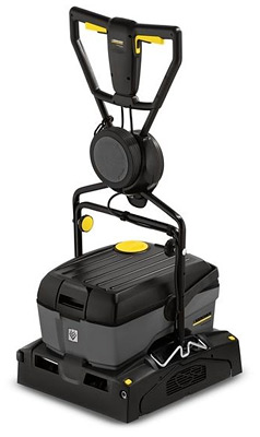 Autolaveuse BR 40/10 C - compacte et polyvalente, brosses rouleaux, réservoir 10L, largeur de travail 400mm_0