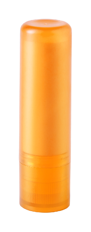 Baume à lèvres - vanille - SPF15 - support plastique translucide - couleur orange - 14,2g_0
