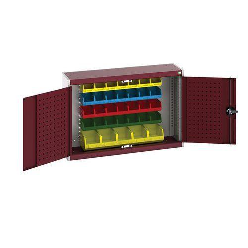 BOTT 1 ARMOIRE MURALE CUBIO FOND PERFORÉ À BACS - BOTT