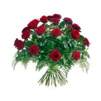 BOUQUET DE 25 ROSES ROUGES