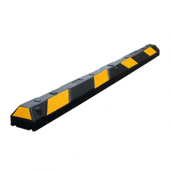 Butée de parking en caoutchouc - Longueur 180 cm - Protection façade et zones de stationnement - Marque Rolléco_0