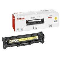 CARTOUCHE IMPRIMANTE LASER JAUNE CANON CRG 718Y