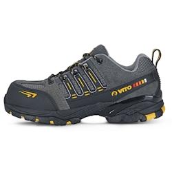 Chaussures de sécurité basse XTRAIL Taille 43 Embout composite S1P VITO - 43 gris cuir 5604612688806_0