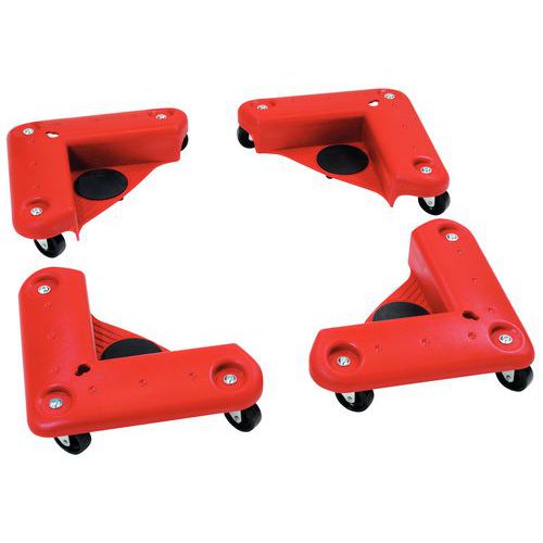 COINS ROULANTS ERGONOMIQUE 200 KG - ROUES POLYURÉTHANE - FIMM
