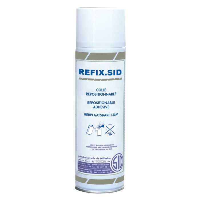 Colle repositionnable REFIX.SID - incolore, usage temporaire ou longue durée_0