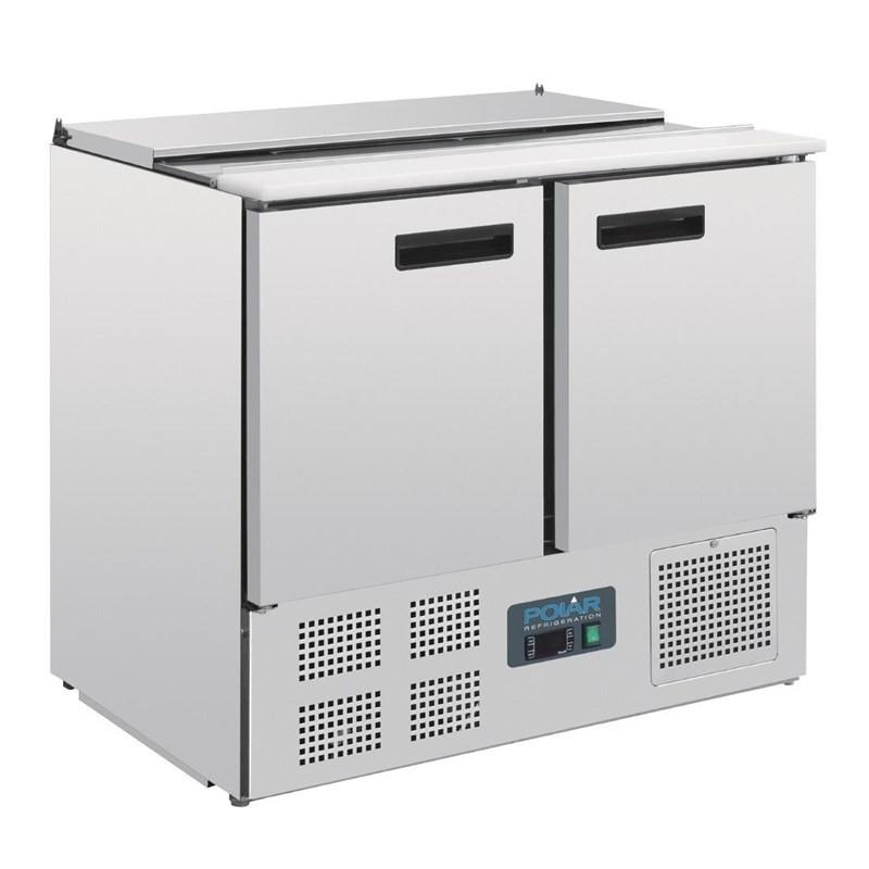 Comptoir à salade réfrigéré 240L GN 1/1 Polar Série G G606 Polar_0