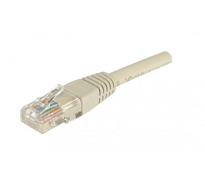 Cordon rj45 catégorie 5e u/utp gris - 1 m 857210_0