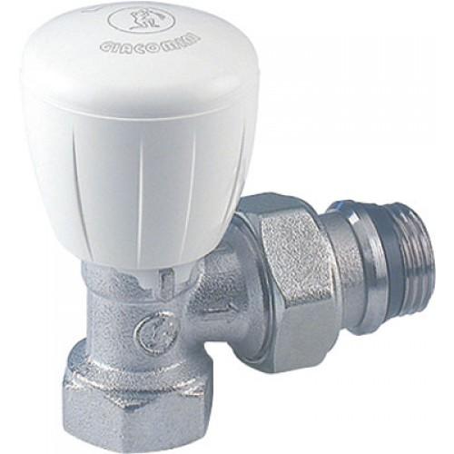 CORPS DE ROBINET THERMOSTATISABLE ÉQUERRE R421TG - FILETAGE 12X17 GIACOMINI