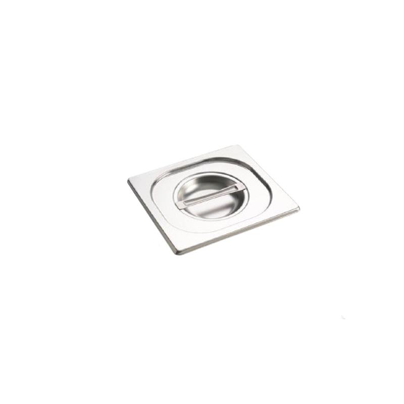 Couvercle Comas Gastronorm GN 1/9 CM.17,6X10,8 po en acier inoxydable 18/10 - Acier inoxydable 18/10 8425734106361_0