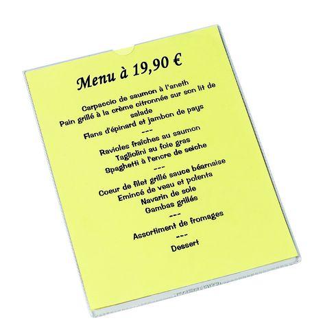 LOT DE 10 - ÉTUI DE PROTECTION A5 1 VOLET