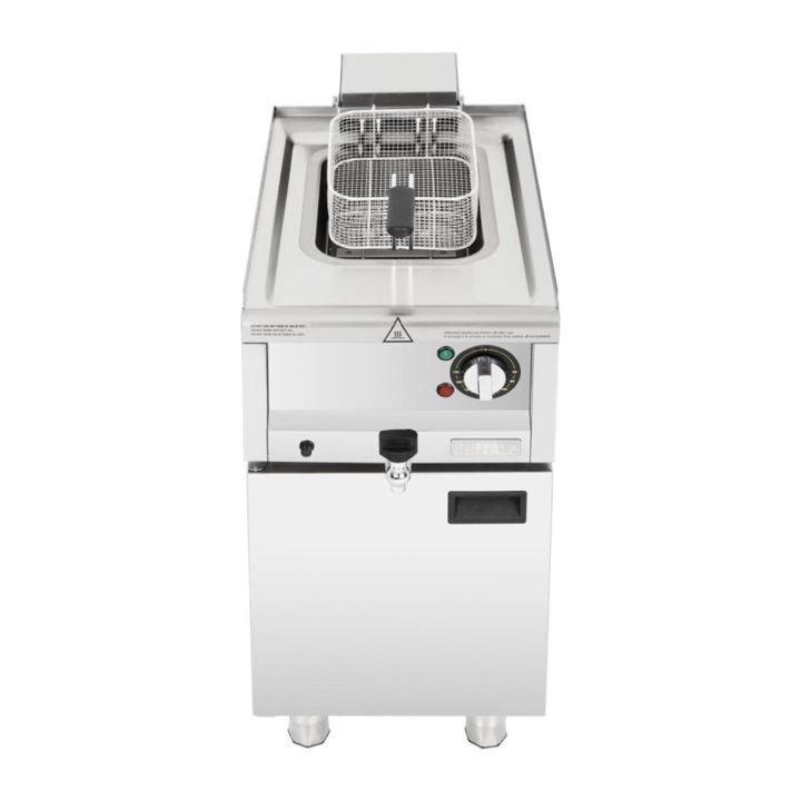 Friteuse électrique Série 600 - 8L, vidange, 6kW, 400V - TRI_0