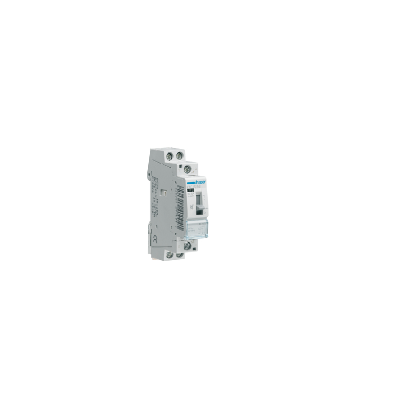 HAGER CONTACTEUR SILENCIEUX JOUR NUIT 25A, 2F, 230V ETC225S