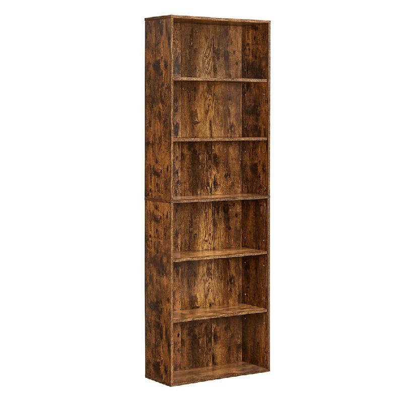 Helloshop26 - Bibliothèque étagère de rangement 6 niveaux meuble cube pour salon bureau chambre style scandinave 40 x 24 x 1785 cm 12_0004251 - 300_0