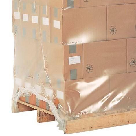 Housse plastique rétractable pour palette - Protection robuste et imperméable pour charges lourdes_0
