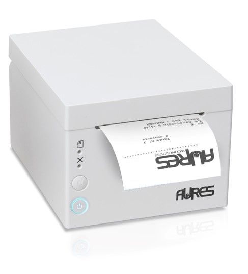 Imprimante thermique AURES ODP 333 - USB, réseau, multi-OS - design compact carré - garantie 3 ans_1