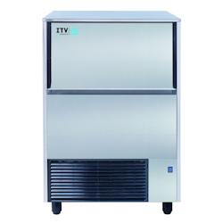 ITV Machine à glaçons à palettes - Refroidissement air - Glaçons creux 20g - 673x557x984 - Production 78kg/24h - Acier inoxydable 18/10 - Q90A_0