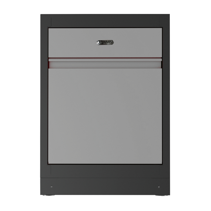 KSTOOLS - Bloc poubelles 26'' avec 2 bacs de tri intégrés - Référence 810.8007_0