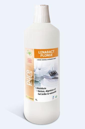 Lenabact plonge liquide vaisselle desinfectant huile essentielle arbre a the - 1l - h406_0