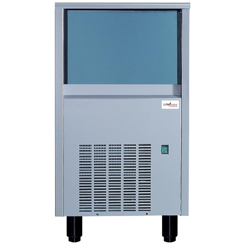 Machine à glaçons pleins 24kg/24h - Réserve 6kg inox - WR-SP24-A/R2X_0