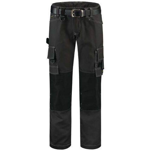 PANTALON DE TRAVAIL DE TRAVAIL CORDURA TOILE 502009 DARKGREY-BLACK 51 - TRICORP WORKWEAR