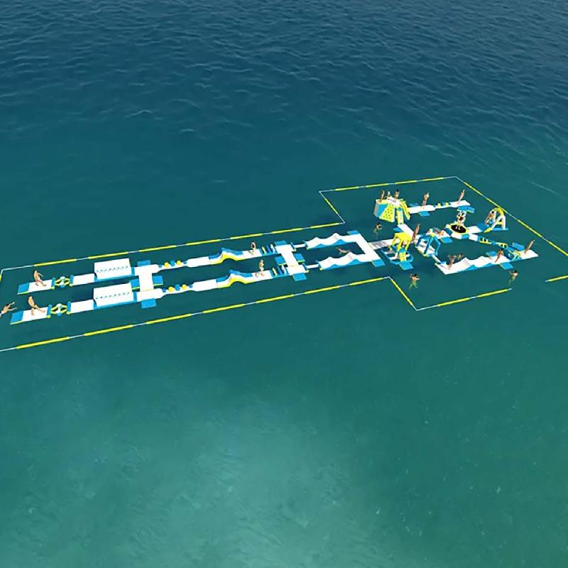 Parcours flottant gonflable 190P - Réf.MBL002-1-1-2-1-1-1-LI_0