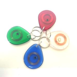 Pc5 - Porte-clés et badge RFID SparTag GmbH - Taille 40 × 32 × 4 mm - Technologie BF, HF/NFC et UHF_0