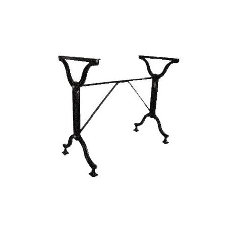 PIED DE TABLE LATÉRAL RÉTRO GRAND MODÈLE FONTE