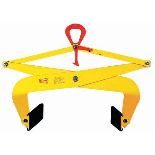 PINCE PB CMU=1000KG CAP PRISE=500/8 00 MM - TRACTEL