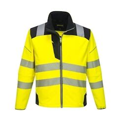 Portwest - Softshell de travail PW3 HV Jaune / Noir Taille M - M yellow 5036108288984_0