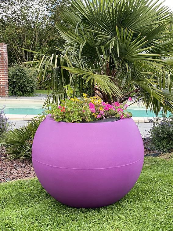 Pots de fleurs sphériques - fabriquée en France - SFRFLHDRS-PU01_0