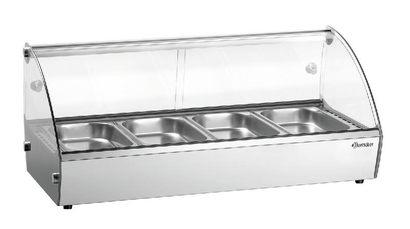 Présentoir chauffant R4 4 x GN 1/3 - Marque BARTSCHER - 18,25 kg_0