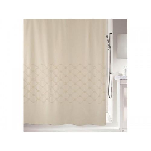RIDEAU DE DOUCHE - COTON - 180 X 200CM - TRENTO SPIRELLA