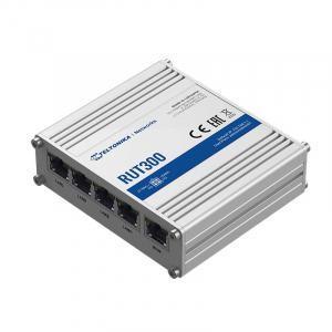 Routeur industriel Ethernet Teltonika RUT300 - 4 ports Ethernet, 1 port WAN, Firewall, VPN et VLAN_0