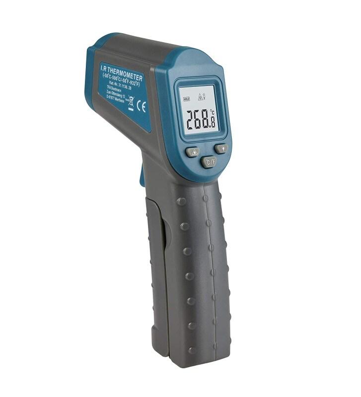 Tfa dostmann ray, thermomètre infrarouge mesure -50°+ 500°, conforme HACCP - 4009816036322_0