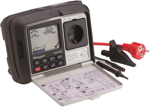 VÉRIFICATEUR DE CONFORMITÉ PORTABLE (PAT) ET ESSAIS DE DDP 10-30MA, CONTINUITÉ, ISOLE - MEGPAT150-FR