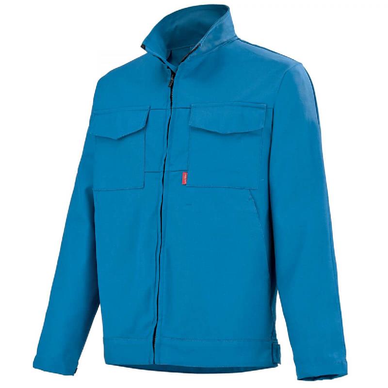 VESTE DE TRAVAIL POUR HOMME BLEU AZUR WORK COLLECTION LAFONT