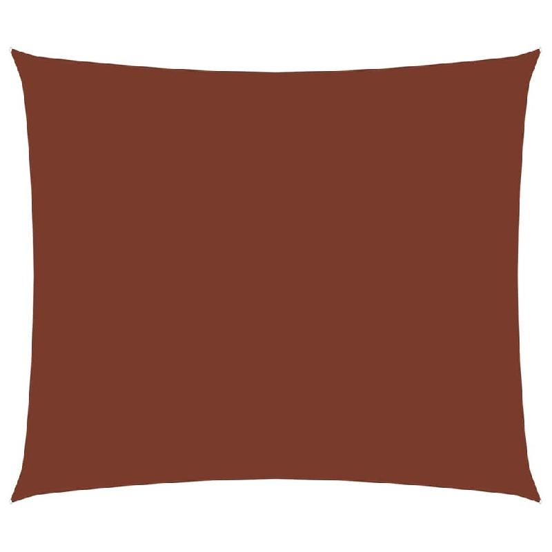 VidaXL Voile de parasol tissu oxford rectangulaire 2,5x4,5 m  Modèle Jardin Epsilon Prime - rouge 135373_0