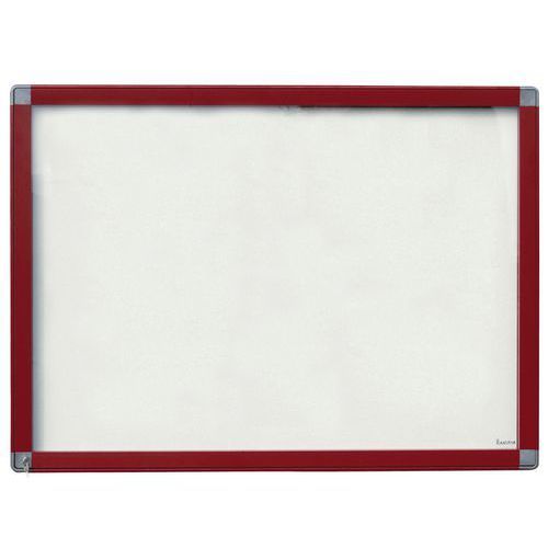 VITRINE D'AFFICHAGE EXTÉRIEURE PORTE BATTANTE VERRE TREMPÉ 71 X 53 CM 3011 - PLANORGA