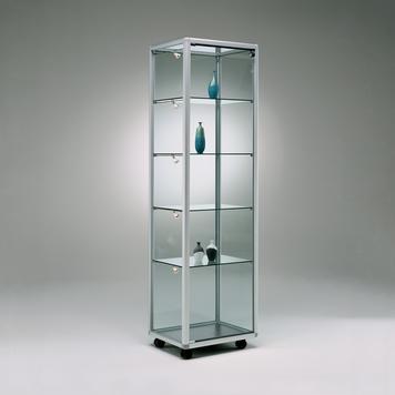 Vitrine d'exposition en verre ESG 