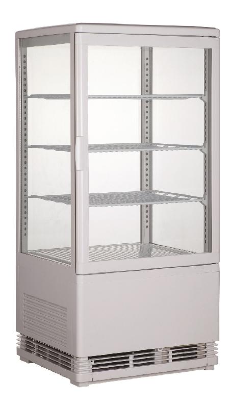 Vitrine réfrigérée desserts et boissons 68l blanc - P7487.0165_0