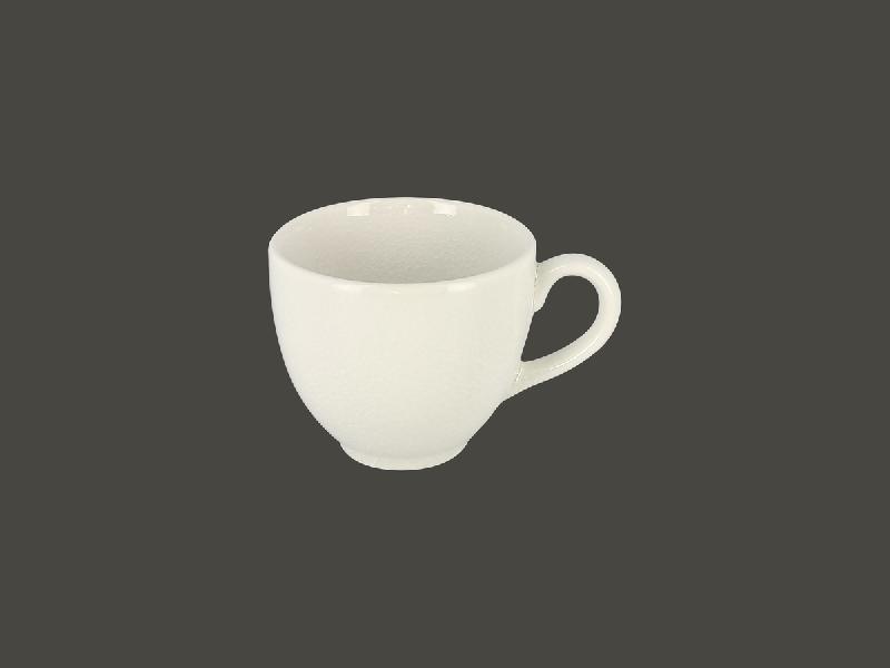TASSE À DÉJEUNER ROND BLANC PORCELAINE 28 CL Ø 9 CM VINTAGE RAK
