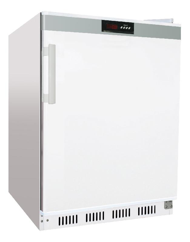 Armoire réfrigérée blanche Epoxy, porte pleine GAZ R600A  3 clayettes L2G_0