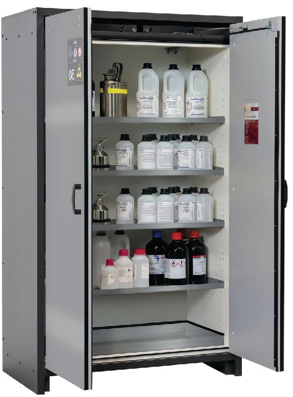 ARMOIRE SÉCURITÉ Q-CLASSIC-30 Q30.195.116 GRIS/ARGENT - MANUTAN COLLECTIVITÉS