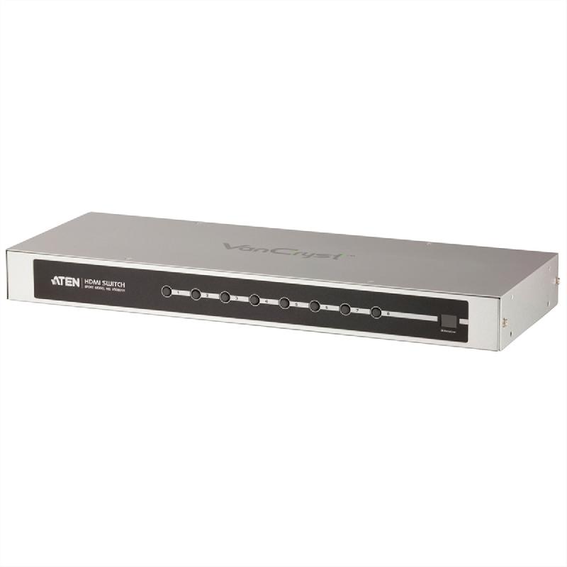 ATEN VS0801H Switch HDMI-A/V 8 ports et télécommande infrarouge_0